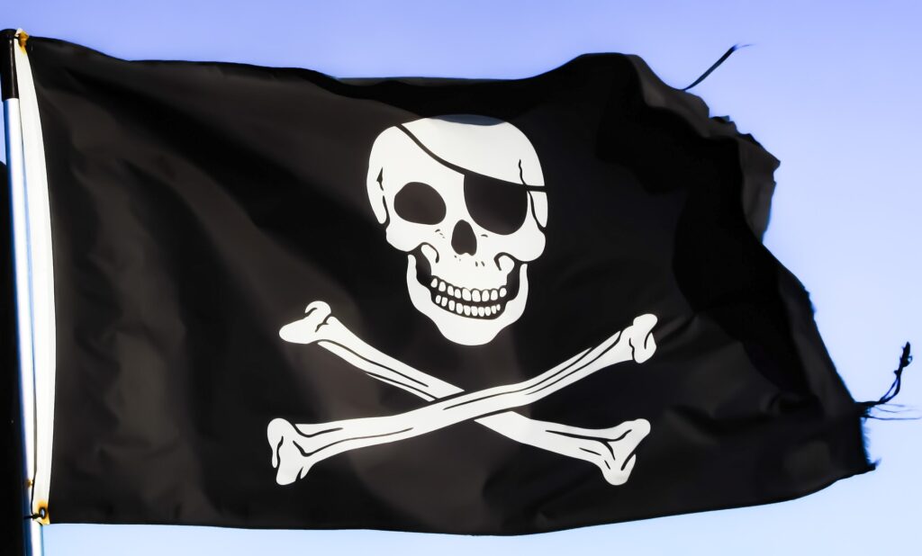 Bandera de Piratas en Tenerife