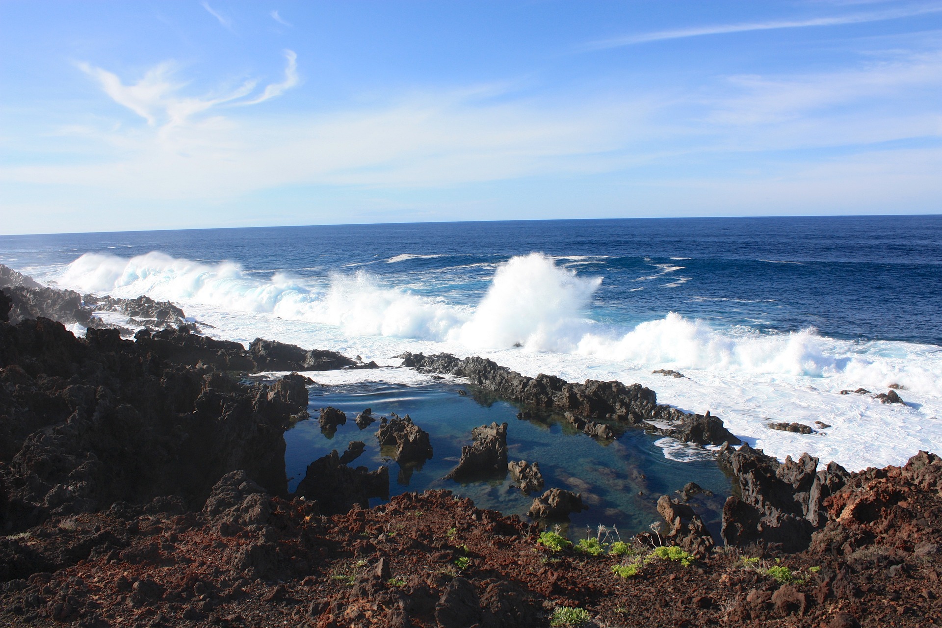 Charcos y piscinas naturales en Tenerife